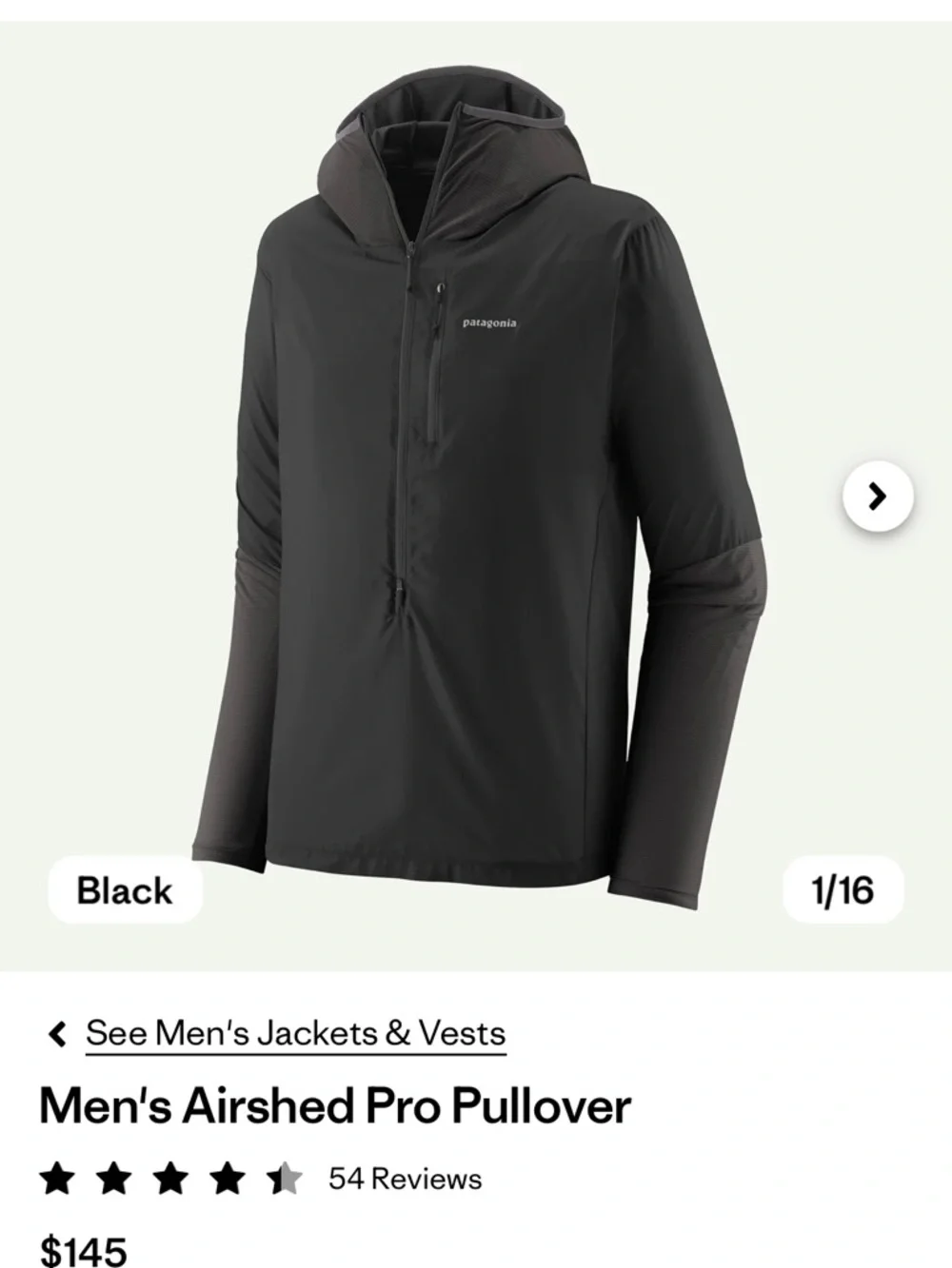 Patagonia Men’s Airshed Pro Pullover - Picture 6 of 8